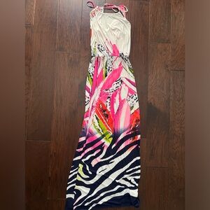 Auditions Colorful Maxi Dress